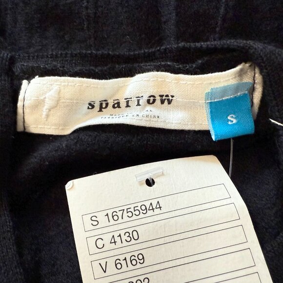 Anthropologie | Sparrow Black Wool Shift Dress - Picture 9 of 12